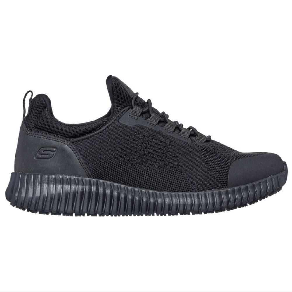 NWT Skechers Work Relaxed Fit: Cessnock - Carrboro Black Women's 6.5
